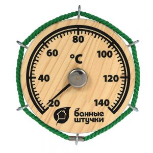 Термометр для бани и сауны Штурвал